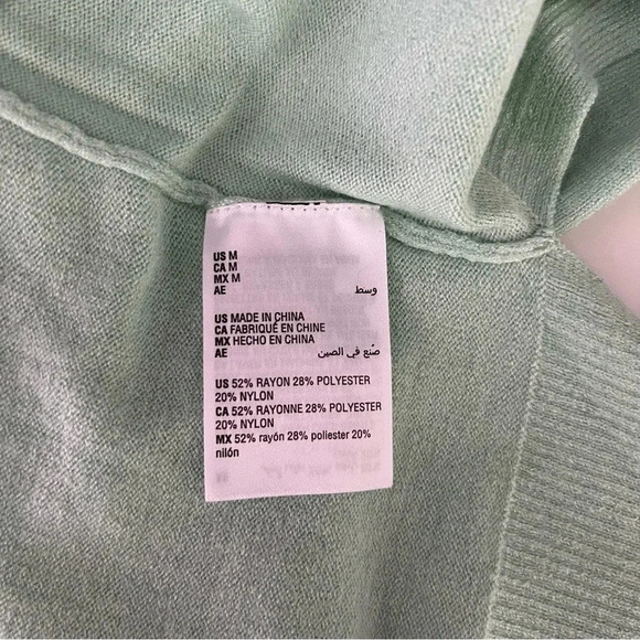 NEW Beautiful Teal Sweater, soft, stylish, from Style & Co.,  by Size Medium - Picture 7 of 9